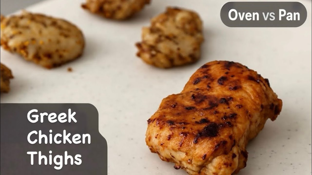 Pan-Fried vs. Oven-Baked: Your Ultimate Greek Chicken Thighs Guide